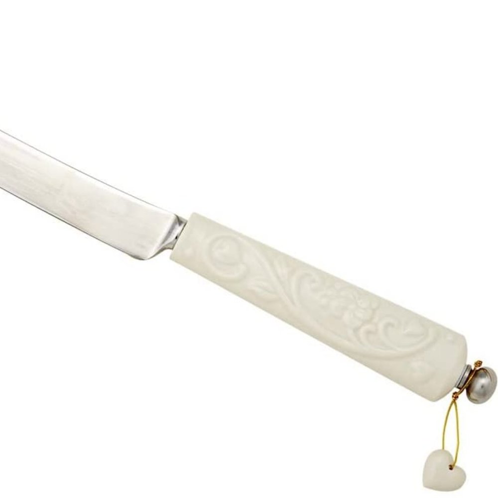 Lenox Floating Hearts Cake Knife